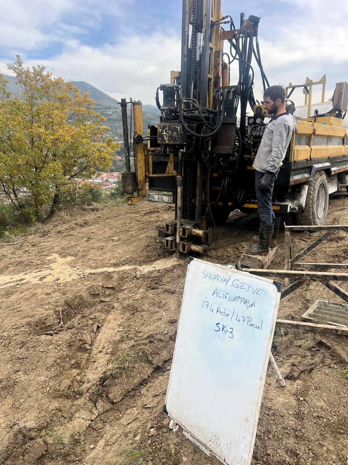 Geyve Alifuatpaşa Mahallesi Zemin Etüdü Çalışmamız